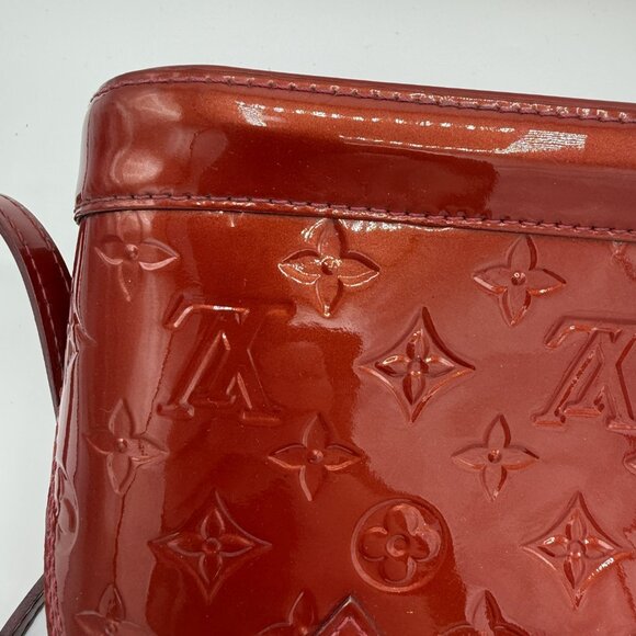 Louis Vuitton Red Alma BB - Vernis Leather. 2013 vintage! - Picture 11 of 13